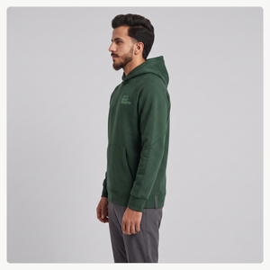 Sudadera con Capucha Estilo Boxy para Hombre, con Logotipo Personalizado OEM, 420 Gramos, Algodón y Poliéster, Ropa Deportiva Informal para Gimnasio y Uso Diario - Product Image 3