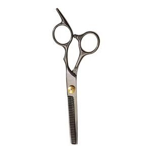 Tijeras de Peluquería Profesionales Morje, Acero Inoxidable 4Cr13, Mango Azul Mediano, 28 Dientes, Punta Afilada, para Diestros - Product Image 5