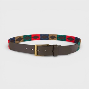 Ceinture de polo sportive de style argentin en cuir véritable de qualité supérieure, fabriquée à la main avec boucle à ardillon, personnalisable OEM - Product Image 2