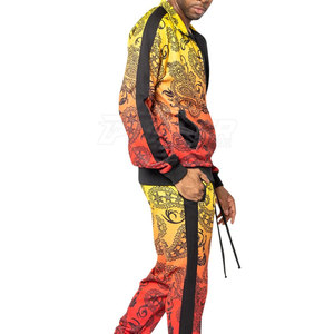 Trendy Design <b>Athletic</b> Sublimation Tracksuit For Men Lightweight And Comfortable Sportswear - Product Image 5