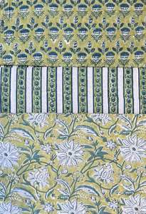 Tissu en coton imprimé à la main, motifs magnifiques, pour confection de robes, vendu au mètre, prix d'usine, fournisseur - Offre Spéciale - Product Image 4