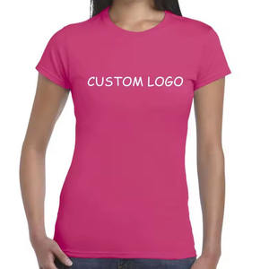 Camiseta de Mujer a Precio Accesible, Ropa de Verano, Superventas, Alta Calidad, Color Sólido con Logotipo, Fácil de Usar, Camisetas de Mujer de Primera Calidad - Product Image 4
