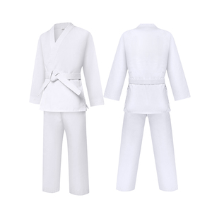 Uniforme de Karate Personalizado 100% Algodón para Entrenamiento de Artes Marciales, OEM, Marca Privada, Venta al Por Mayor - Product Image 2