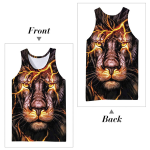 Débardeur de sport pour homme, sublimation, design personnalisé, vêtements de fitness, léger, confortable, entraînement en salle de sport, sans manches - Product Image 5