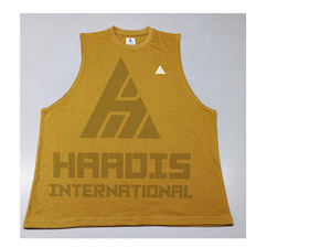 Vente en gros à prix avantageux, personnalisez votre propre logo, débardeur pour homme en coton et polyester, couleur unie, vêtements de sport pour homme - Product Image 3