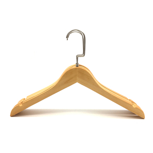 Cintres en bois de haute qualité pour vêtements homme et femme avec barre horizontale – Vente directe fabricant, cintres en bois personnalisés avec logo - Product Image 2