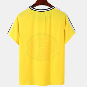 Nouvel Arrivage T-shirt Homme Doux 100% Coton Tricoté Uni Lavé Coupe Classique Respirant Écologique Col Rond Manches Courtes Quotidien - Product Image 2