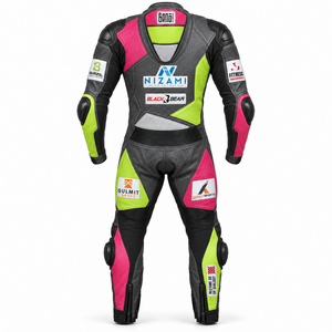 High Quality Custom Leather Motor Bike <b>Suit</b> One Piece CE Armored <b>Full</b> <b>Body</b> Motorcycle Racing <b>Body</b> Guard BMS-0022 - Product Image 4