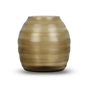 Vase en verre Asra élégant de fournisseur indien pour la décoration de maison de luxe et les arrangements floraux - Product Image 1