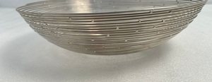 Stainless Steel Fruit <b>Basket</b> For Premium Household Kitchen Accessories And Decorative Tabletop Storage <b>Display</b> Purpose - Product Image 5