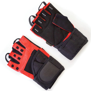 Palm Padded Design <b>Half</b> Finger Non <b>Slip</b> Hand Grips Weightlifting Gloves Newest Design Made Adjustable Wrist Sports Gym Glove - Product Image 4
