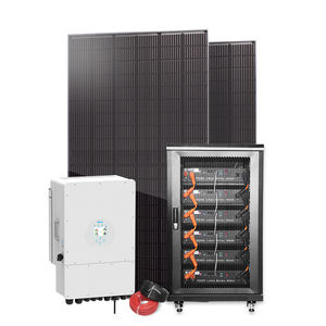Entrepôt Allemagne Énergie UE Livraison gratuite 10KW 20KW 30KW Panneaux solaires Cellules Batterie lithium 48V Système d'énergie solaire - Product Image 1