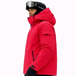 Chaqueta de Esquí con Capucha y Cremallera Personalizada de Alta Demanda, Impermeable, Cortavientos y Aislante para Invierno, Etiqueta Privada OEM - Product Image 2