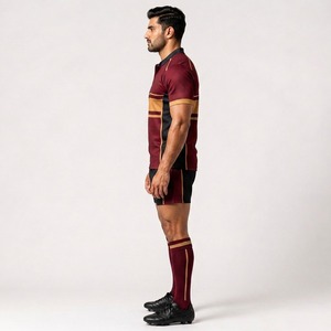 Uniforme de Rugby de Alto Rendimiento, Ropa Deportiva Profesional, Uniforme de Rugby Transpirable de Secado Rápido, Construcción Cómoda y Ligera - Product Image 3