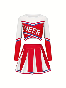Tenues de cheerleading pour filles Dynamic Fit avec logo personnalisé pour les compétitions scolaires, les événements et les activités d'équipe - Product Image 5