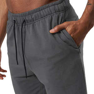 Pantalon de jogging décontracté en coton pour homme avec taille élastique, cordon de serrage et poches latérales – Idéal pour l'été - Product Image 6