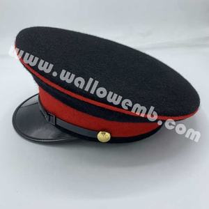 Nouvelle Casquette d'Officier Personnalisée de Haute Qualité 2026 – Vente en Gros de Casquettes à Visière avec Badge Brodé et Visière Brodée - Product Image 5