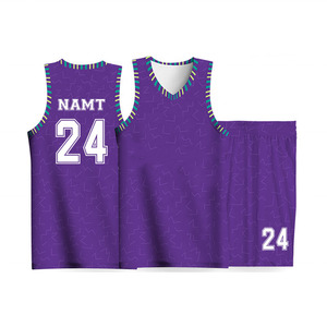 Conjunto de Uniformes de Baloncesto Personalizados al por Mayor para Hombre, sin Mangas, de Secado Rápido, Sublimados, para Equipos, OEM, ODM - Product Image 4