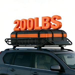 Portaequipajes Universal Extensible para Techo de Auto, SUV y Camioneta, 50'' L x 36'' W x 5.1'' H, Cesta de Carga Impermeable, Barras de Techo - Product Image 3