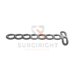 Mini-plaque de fixation T 2,0 MM (2 Trous) avec 2 trous de verrouillage, certifiée CE ISO, modèle chirurgical Blush SI-OIS-0001 Classe I - Product Image 6