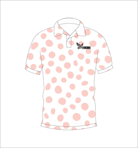 Camiseta Polo Rosa Personalizada por Sublimación, Manga Corta, Uniforme de Golf, Secado Rápido, Ropa Deportiva para Equipos, Fabricante OEM, Proveedor, Venta al Por Mayor - Product Image 3