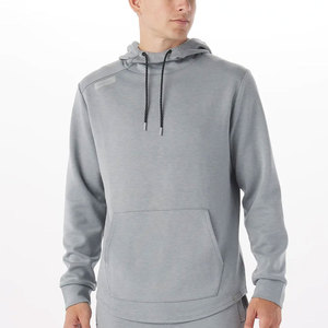 Conjunto Deportivo Gris para Hombre con Capucha, Pantalones Largos Casuales de Color Sólido, Transpirables, de Algodón, con Bolsillos Laterales y Cintura Elástica - Product Image 6
