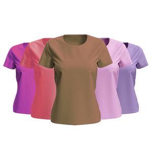 T-shirts décontractés en fibre de bambou pour grandes tailles, avec tissu doux en viscose, le meilleur polyester pour la salle de sport - Product Image 4