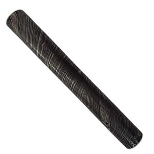 Barra Redonda de Acero de Damasco con Patrón de Escalera, Forjada a Mano, de Alto Contenido de Carbono, para Anillo de Guarda de Cuchillo Personalizado - Product Image 5