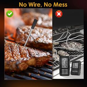 Termómetro Digital Inalámbrico Inteligente de 30 Metros con Control por Aplicación, Sonda para Carne Thermospike para Horno, Barbacoa, Ahumador, Accesorios para Barbacoa - Product Image 4