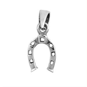 925 pendentif en fer à cheval en argent Sterling élégant fournisseur de fabrication de bijoux faits à la main pour Halloween bijoux cadeaux prêt à acheter - Product Image 1