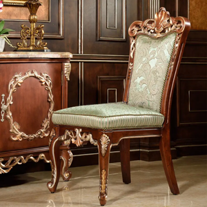 Luxury European Classic Style Solid Mahogany Dining <b>Table</b> Set Carved Oval <b>Table</b> Finish <b>Brown</b> Elegant Traditional Furniture - Product Image 6