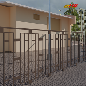Valla de Jardín de Hierro Forjado Premium, Panel Decorativo de Hierro para Protección de Patios y Jardines Residenciales - Product Image 2