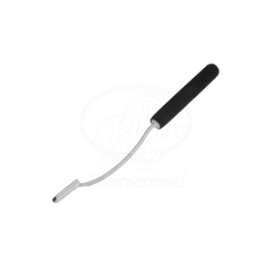 เครื่องมือขูดฟันม้าโค้ง สแตนเลส ขนาด 15 นิ้ว ด้ามจับ PVC ใบมีดถอดเปลี่ยนได้ สำหรับสัตวแพทย์ - Product Image 4