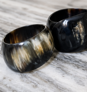 Custom Handmade Buffalo Horn <b>Bangle</b> <b>Bracelet</b> Polished Natural Horn Jewelry for Fashion and Gift Suppliers - Product Image 3