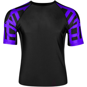 เสื้อกีฬาแขนสั้นผ้าสแปนเด็กซ์ทำจากโพลีเอสเตอร์ - Product Image 4