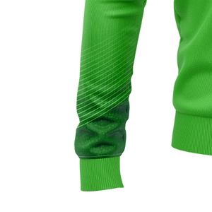 Sweat-shirt décontracté à demi-zip en coton pour homme, avec logo frontal, respirant, personnalisable, collection 2026, le plus vendu, et pantalon de jogging sublimé à quart de zip - Product Image 3