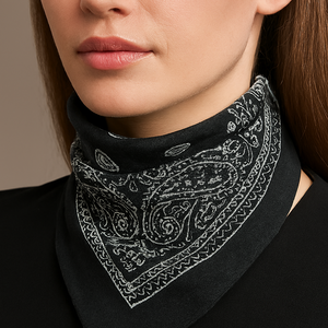 Bandanas en coton personnalisées en gros, imprimées, pour événements promotionnels, sport et mode - Product Image 3