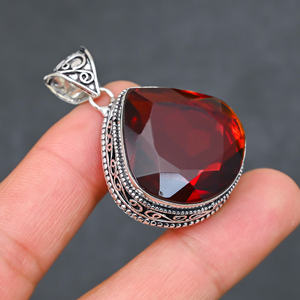 สร้อยคอโกเมน925เครื่องประดับเงินหรูหรา - Product Image 2