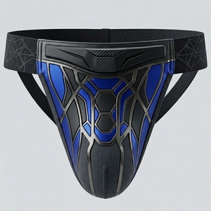 Groin Guard with Customized Design Professional Kickboxing Training Groin Protection Guard custom Logo <b>cheap</b> price OEM 2026 - Product Image 1