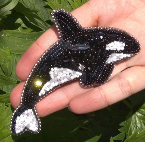 Premium Designer Hand Sewn Beaded Brooch Luxury Decorative Clothing Pin for Women Fashion Apparel Accessories - Product Image 5