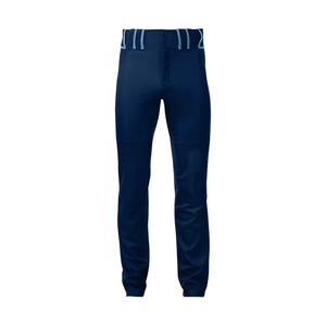 Pantalon de baseball pour homme de qualité supérieure, bleu marine, taille élastique, respirant, couleur unie, coupe classique, pour toutes les saisons, vêtements de sport - Product Image 1