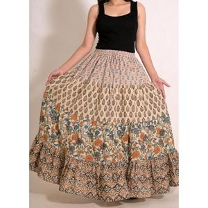 Cotton <b>Patchwork</b> Long Maxi <b>Skirt</b> Indian Handmade Boho <b>Skirt</b> Hippie Travel & Festival Clothing - Product Image 1