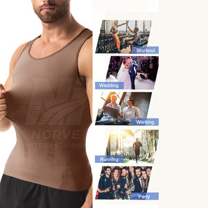 Breathable Athletic Training Top Lightweight Stretch Daily Fitness Sleeveless <b>Compression</b> <b>Shirt</b> - Product Image 6