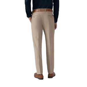 กางเกงผ้าลูกฟูกสำหรับผู้ชายทรงปกติทรงลำลองแบบสมาร์ทสำหรับใส่ทำงานงานแต่งงานธุรกิจสำนักงานฤดูหนาว - Product Image 2