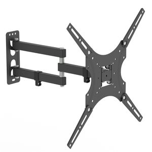 Supporto TV Regolabile 26-55 Pollici TMX400, Staffa da Parete Girevole con Livella a Bolla, Inclinabile e Orientabile in Acciaio per TV LED 55 Pollici 32 Pollici - Product Image 1
