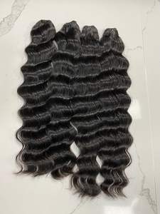 Suelto ondulado doble dibujado doble trama 100% extensión de cabello humano vietnamita tejido cutícula alineada superventas para mujeres negras - Product Image 5