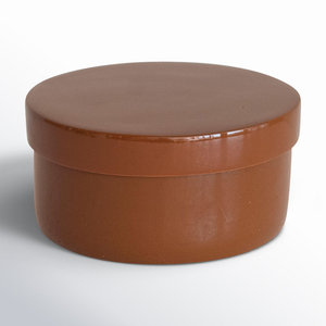 Contenedor de almacenamiento decorativo de bambú tejido organizador de decoración del hogar para almacenamiento de alimentos y contenedor - Product Image 1