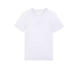 Camiseta de Manga Corta Casual con Diseño de Logotipo Personalizado OEM para Hombre y Mujer, Algodón de Fibra Larga, Antiincrustante, Primavera, Algodón Puro - Product Image 2