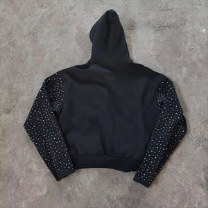 Survêtement à capuche pour homme Beazer Sports, manches longues, vêtements décontractés, poches latérales, taille élastique, 100% coton biologique, léger, coupe-vent - Product Image 4