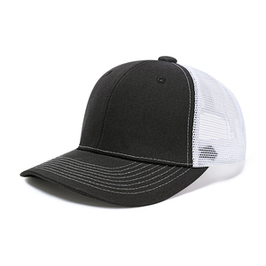 Custom Wholesale OEM Manufacturer Supplier Trucker <b>Hats</b> Cotton Twill Mesh Fabric Private Label Bulk Cap Manufacturing - Product Image 2